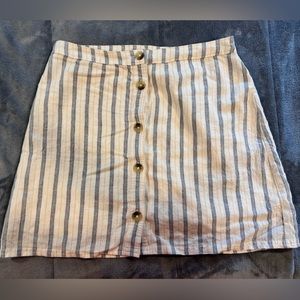 Abercrombie mini skirt, size medium, great condition, worn and washed once